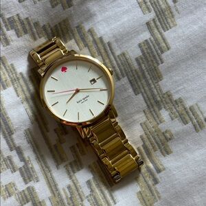 Kate Spade Gold Watch with Cream Dial